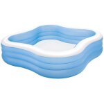 Intex - piscine carr�e hublot 229 x 229 cm