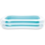 Intex - piscine rectangulaire family 262x175cm blanc