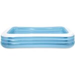 Intex - piscine rectangulaire family turquoise 305x183cm