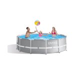 Intex - piscine tubulaire ronde prism frame 3, 66 x h 0, 99 m