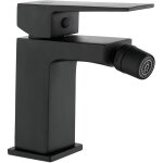 Robinet bidet noir monocommande paros