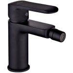 Invena - robinet de bidet sur pied noir siros