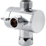 Inverseur de douche multifonctionnel universel � 3 voies, bras s�parateur, pi�ces de rechange pour wc, ...