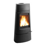 Invicta - poele a bois aratos - fonte - 8 kw - bches 40 cm