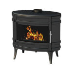 Invicta ? po�le � bois en fonte 12 kw ? longueur b�che 33 cm ? fabriqu� en france ? �cologique et performant ...