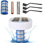 Ioniseur solaire pour piscine hors sol creus�e �liminant les algues eau de cuivre 85 % moins de chlore ...