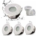Ip65 spot led encastrable tanche, configuration de douille gu10, adapt aux spots de salle de bain et ...
