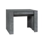 Iperbriko - table console extensible en b�ton baku 78x54 - 252x h78 cm