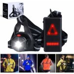 Ipx6 �tanche lampe pectorale running 3 modes et 45� r�glablelampe de course � la poitrine pour courir ...