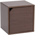 Iris ohyama, �tag�re, meuble, cube de rangement, petit meuble de rangement, meuble d'appoint, porte avec ...