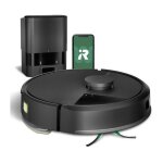 Irobot - aspirateur robot laveur roomba 105 combo - 2h - 7000 pa - 400 ml - noir