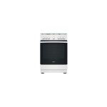 Cuisinire mixte indesit is67m5pcw fr 1
