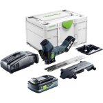 Isc 240 eb - basic scie  isolation sans fil 18 v 240 mm + 1x batterie 4, 0 ah + chargeur rapide + systainer ...