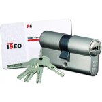 Is� - cylindre � double entr�e is r6 30x40mm nickel� s'entrouvrant - iseo - 880930409. 8502