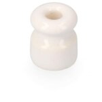 Isolateur en porcelaine pour c�ble toronn� blanc edm