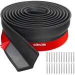 Isolation porte de garage 6m joint de porte de garage seuil porte garage bandes de caoutchouc pour porte ...