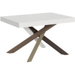 Itamoby - table extensible 90x130 / 390 cm volantis structure frêne blanc 4 / c Itamoby - table extensible 90x130 / 390 cm volantis structure frêne blanc 4 / c