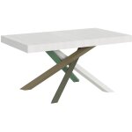Itamoby - table extensible 90x160 / 420 cm volantis structure frêne blanc 4 / a Itamoby - table extensible 90x160 / 420 cm volantis structure frêne blanc 4 / a