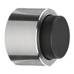 Itar - butoir de porte mural - profondeur : 20 mm - d�cor : satin� - diam�tre : 35 mm - mat�riau : inox ...