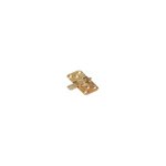 Itar - ferrure d'assemblage � clavette - mat�riau : acier - hauteur : 77, 5 mm - d�cor : laitonn� - version ...