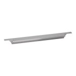 Itar - poign�e aluminium - d�cor : noir bross� - longueur : 997 mm