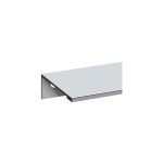 Itar - poign�e aluminium sur chant - d�cor : aluminium anodis� - entraxe : 32 mm - longueur : 45 mm