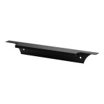 Itar ? poign�e de meuble aluminium noir bross� 147 mm ? largeur 45 mm ? fixation au dos de la fa�ade ...