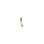 Itar - verrou � entailler � onglet - d�cor : laitonn� - dimensions : 12 x 80