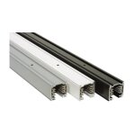 3 phases systme de rails - 2m - blanc