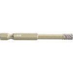 Izar - foret - trépan diamant pour porcelaine / carrelage, queue e6. 3 1 / 4 - 8, 00 mm 31566 Izar - foret - trépan diamant pour porcelaine / carrelage, queue e6. 3 1 / 4 - 8, 00 mm 31566