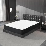 Iztoss - matelas 90x190 cm  ressort - paisseur 20cm - matelas  ressort avec mousse de mmoire de forme ...