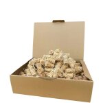 J'envoie du bois - allume - feu naturel laine de bois et cire v�g�tale - bo�te de 260 pi�ces - 3, 5kg ...