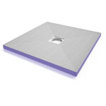 Jackon jackoboard aqua delta receveur 120x80x4 cm de douche  carreler (4514035)