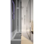 Jackon insulation - jackon receveur de douche  carreler aqua dcentr 1200x900x40mm (4512094)