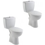 Jacob delafon - lot de 2 wc � poser eolia + abattant