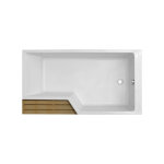 Jacob delafon baignoire bain - douche 150 x 80 droite néo Jacob delafon baignoire bain - douche 150 x 80 droite néo