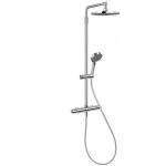 Jacob delafon - colonne de douche rglable avec mitigeur brive 5 jets