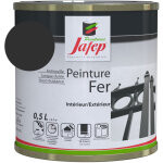 Peinture fer antirouille gris anthracite jafep 0, 5 l