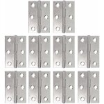 Jalleria - lot de 10 charni�res inox charni�re piano charni�res pliantes bandeau de charni�re de porte ...
