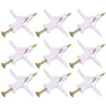 Jalleria - 100 pices fixations pour plaques de pltre (50 chevilles, 50 vis), chevilles et vis pour ...