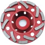 Jalleria - lot de 2 meule diamante 125 x 22, 2 mm double range, disque diamant pour bton, pierre, ...