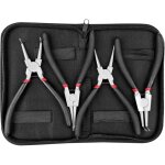 Jalleria - lot de 4 pinces pour circlips extrieurs, pince pour circlips intrieurs avec sac de rangement, ...