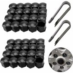 Jalleria - 40 pi�ces universel 17 mm boulon ecrou couvre capuchon de couvercle de boulon d'�crou de roue ...