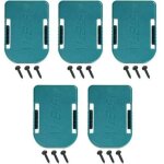 Jalleria - lot de 5 supports de batterie pour makita, galement pour couvercle de batterie bosch 18 v, ...