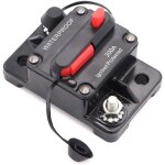 Jalleria - disjoncteur 50 - 300a, disjoncteur miniature 50 amp fusible de rinitialisation 12 - 48v dc ...