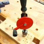 Jalleria - jeu de perceuses  main, perceuse  main de 3 / 8 (1, 5 - 10 mm) pouces, mandrin en acier ...