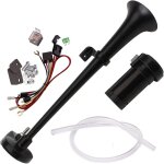 Klaxon  air comprim 12 v 150 db pour camion, 45 cm, avec compresseur, pour voitures, camions, bateaux, ...