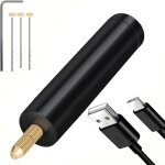 Perceuses lectriques lgres et compactes, outil rotatif usb, rechargeable, stylo graveur avec forets ...