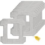 Pices pour ecovacs winbot w1 pro / w1 / w2 omni / w2 microfibre serpillre rechange kit, avables lingette ...