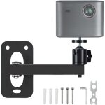 Support de plafond pour projecteur, avec un filetage de 1 / 4', rglable  360 , support mural pour ...